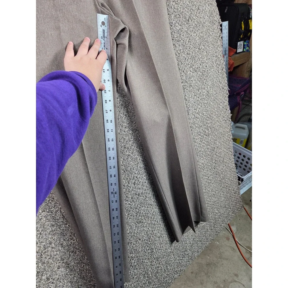 Levi's Action Slacks Mens 34x30‎ Brown Vintage Polyester Blend Casual Work Pants